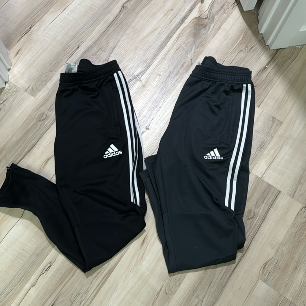 Lot of Mens Adidas Soccer Joggers sz. Large